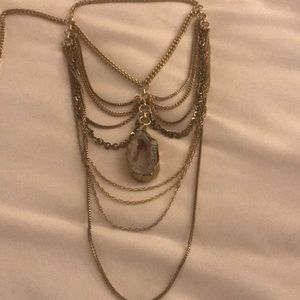 Layered chain necklace